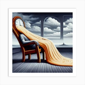 Man In A Chair Art Print