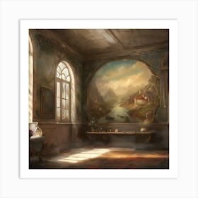 Room In A Castle 9 Art Print