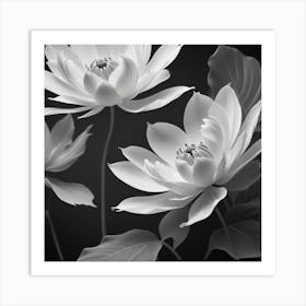 Lotus Flower Art Print