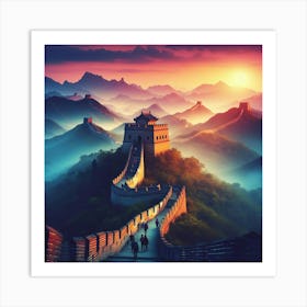 Great Wall Of China 4 Art Print