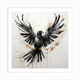 Amazing Crow Art Print