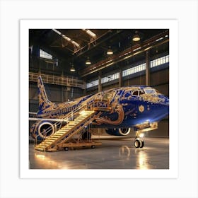 Boeing 787 Art Print