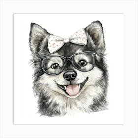 Samoyed 10 Art Print