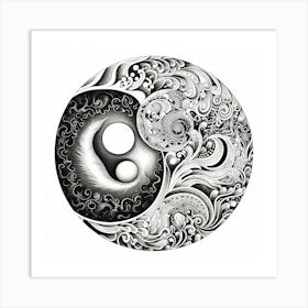 Yin Yang 59 Art Print