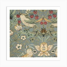 William Morris Textile Design 21 Art Print