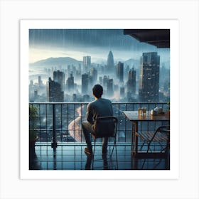 Cityscape Art Print