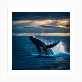 Humpback Whale 3 Art Print