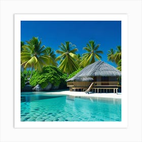 Tropical Island 3 Art Print