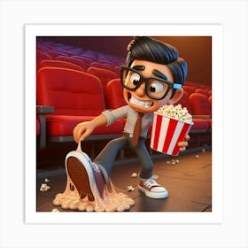 Movie Theater 2 Art Print