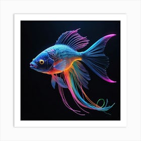 Colorful Fish Art Print