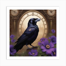 Raven 1 Art Print