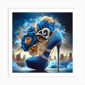 LA Rams 1 Art Print