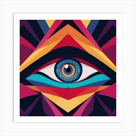 All Seeing Eye 5 Art Print