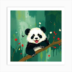 Panda Bear 3 Art Print