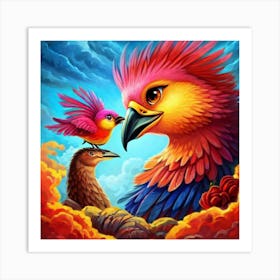 Bird Of Paradise Art Print