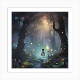 Fairytale Forest Art Print