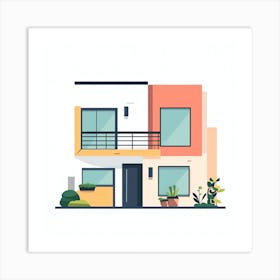 Modern House 10 Art Print