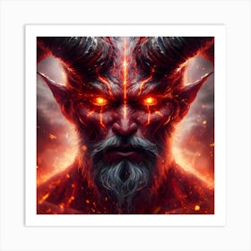 Devil Satan Art Print