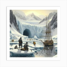 Antarctica Art Print