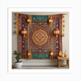 Islamic Tapestry 1 Art Print