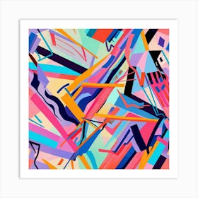 Abstract Painting 350 Art Print