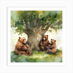 Family Meeting Art Print