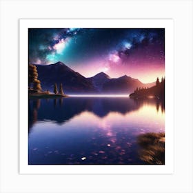 Night Sky 3 Art Print