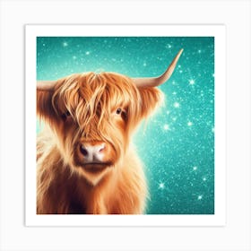 Highland Cow 3 Art Print