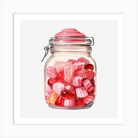 Candy Jar 27 Art Print