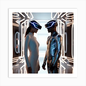 Vr Headsets 15 Art Print