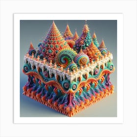 Fractal Art 8 Art Print