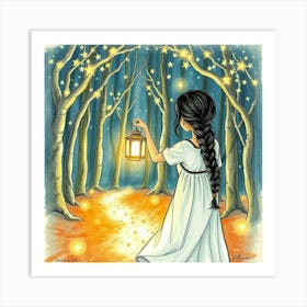 Fairytale Forest 9 Art Print