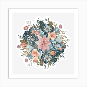 Floral Bouquet 12 Art Print