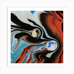 Abstract Painting 1 Art Print