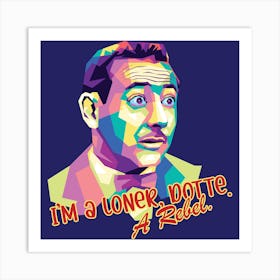 Pee Wee S Playhouse Art Print