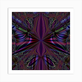 Abstract Abstract Art Fractal 1 Art Print