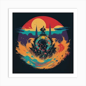 Legend Of Zelda Art Print