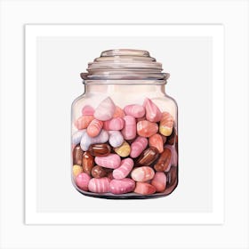 Candy Jar 8 Art Print