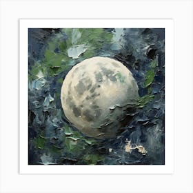 Full Moon Art Print