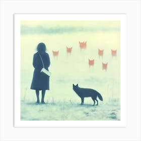 Dogs And Their People VI Art Print