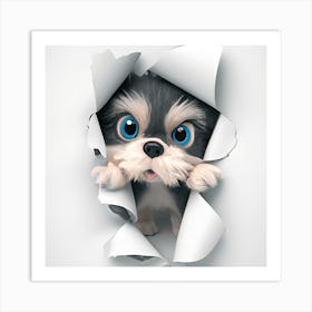 3D Disney Aristocats Puppy Graphic Art Print