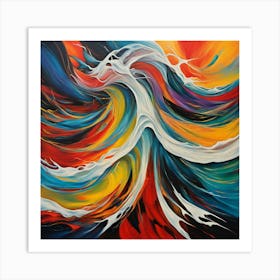 Abstract Painting 195 Art Print