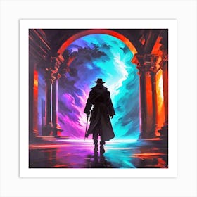 Thief In The Night Art Print