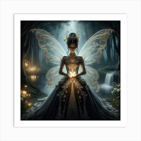 Fairy In The Forest Art Print