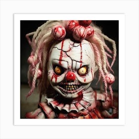 Pennywise Doll 2 Art Print