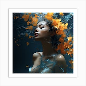 Underwater Beauty No 2 Art Print