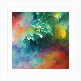 Abstract Painting 1 Art Print