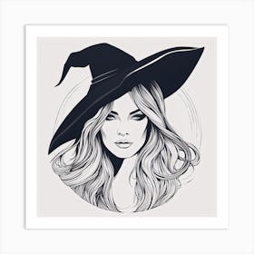 Witches Hat 2 Art Print