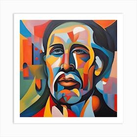 Portrait Of A Man 1 Art Print