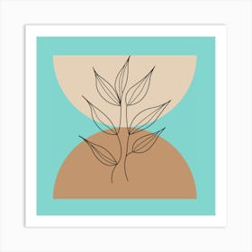 Illustration Of A Plant Art Print